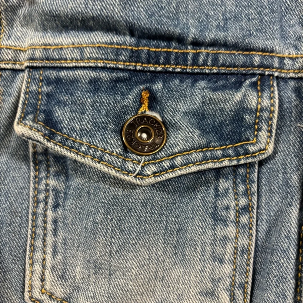 Track 23 Sherpa Lined Denim Jacket Men’s Medium Trucker